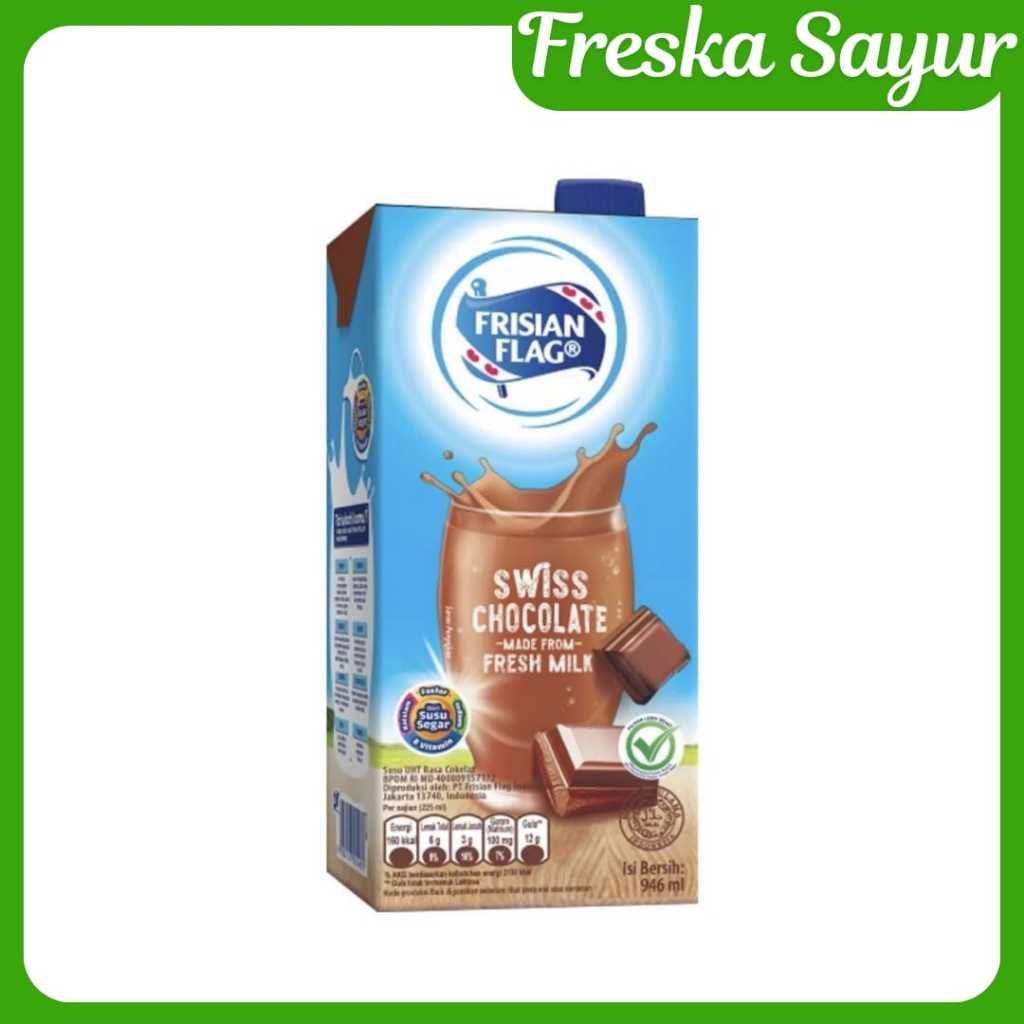 

Frisian Flag Susu UHT Swiss Cokelat 946 ml