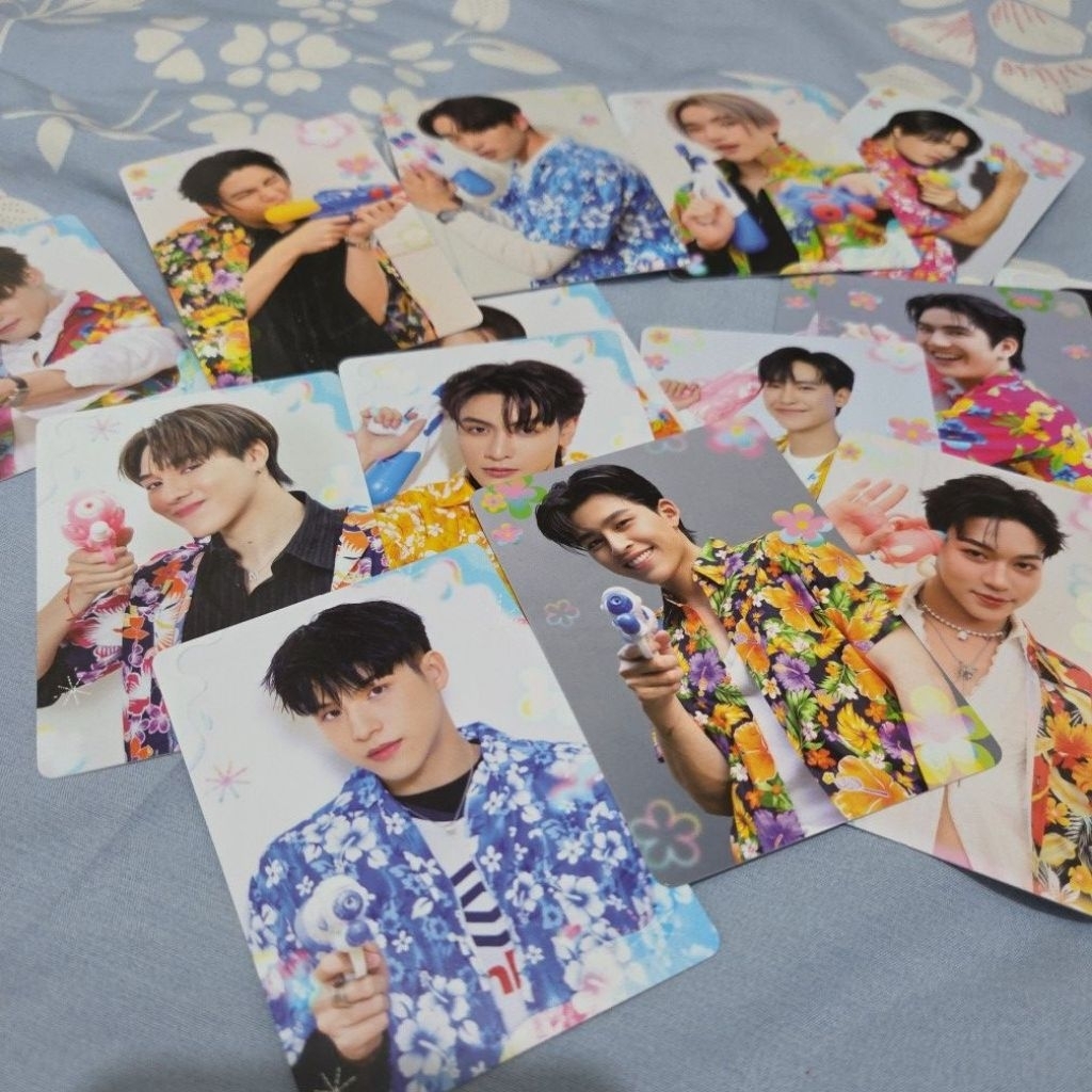 THAI - SONGKRAN SATUAN PHOTOCARD PC GMMTV BKKIBF BOOKFAIR 2025 HONG LYKN PHUWIN GEMINI EST WILLIAM S