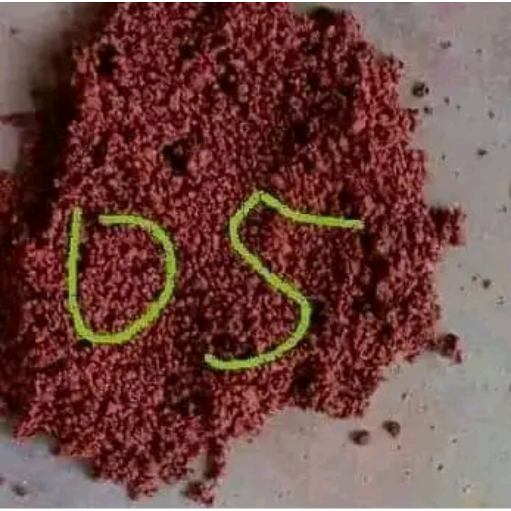 pasir malang 1kg warna merah no 0,5 halus