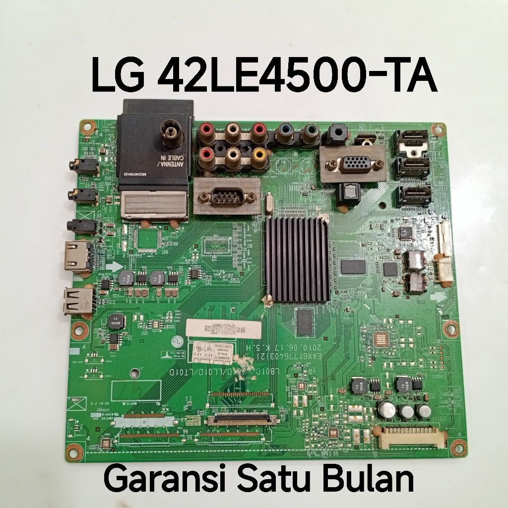 MB TV LG 42LE4500-TA MAINBOARD-MOTHERBOARD-MOBO-MODUL MESIN TV LG 42LE4500