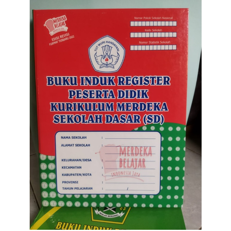 

Buku Induk Register Peserta Didik SD KURIKULUM MERDEKA
