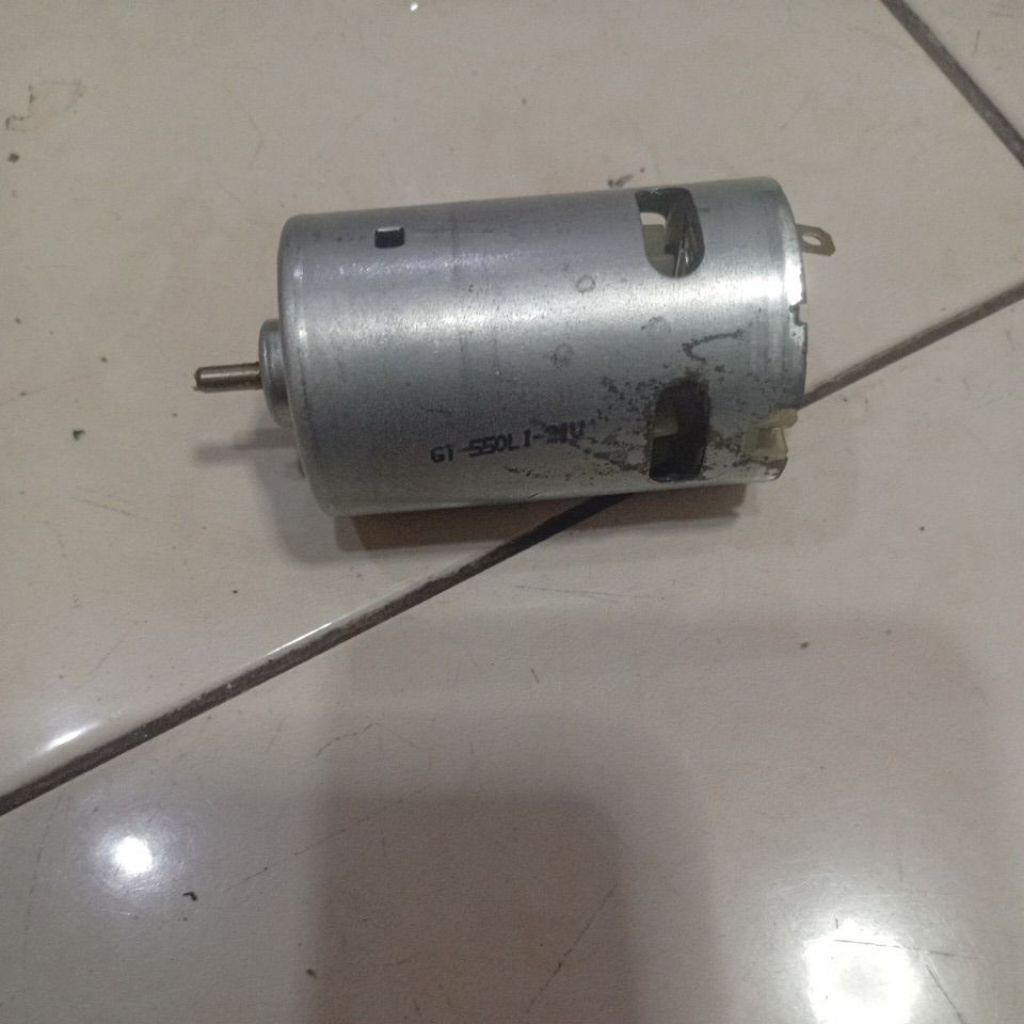 dinamo rs 550 dc 21 volt tanpa gear