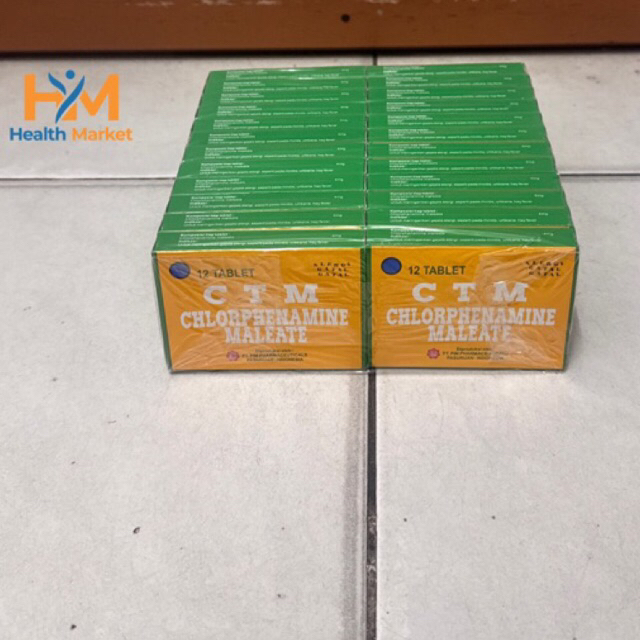 CTM Obat Alergi dan Gatal-Gatal 1 Ball
