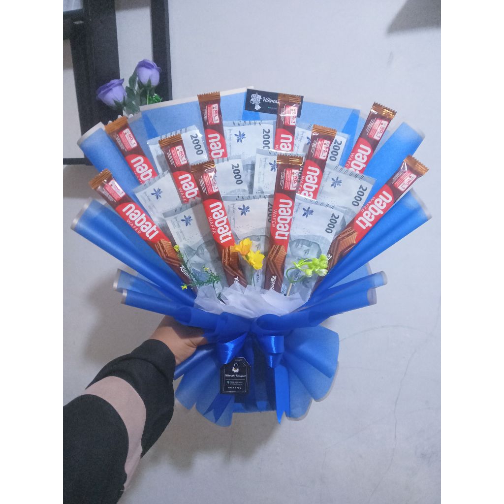 

buket uang kosongan buket Snack