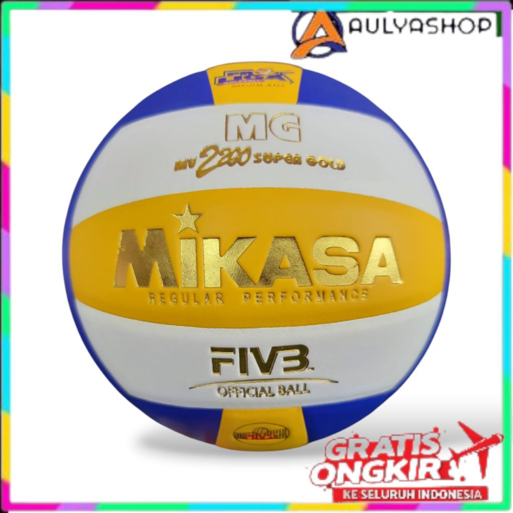 BOLA VOLI MIKASA ORIGINAL BOLA VOLI MIKASA MVA2200 SUPER GOLD