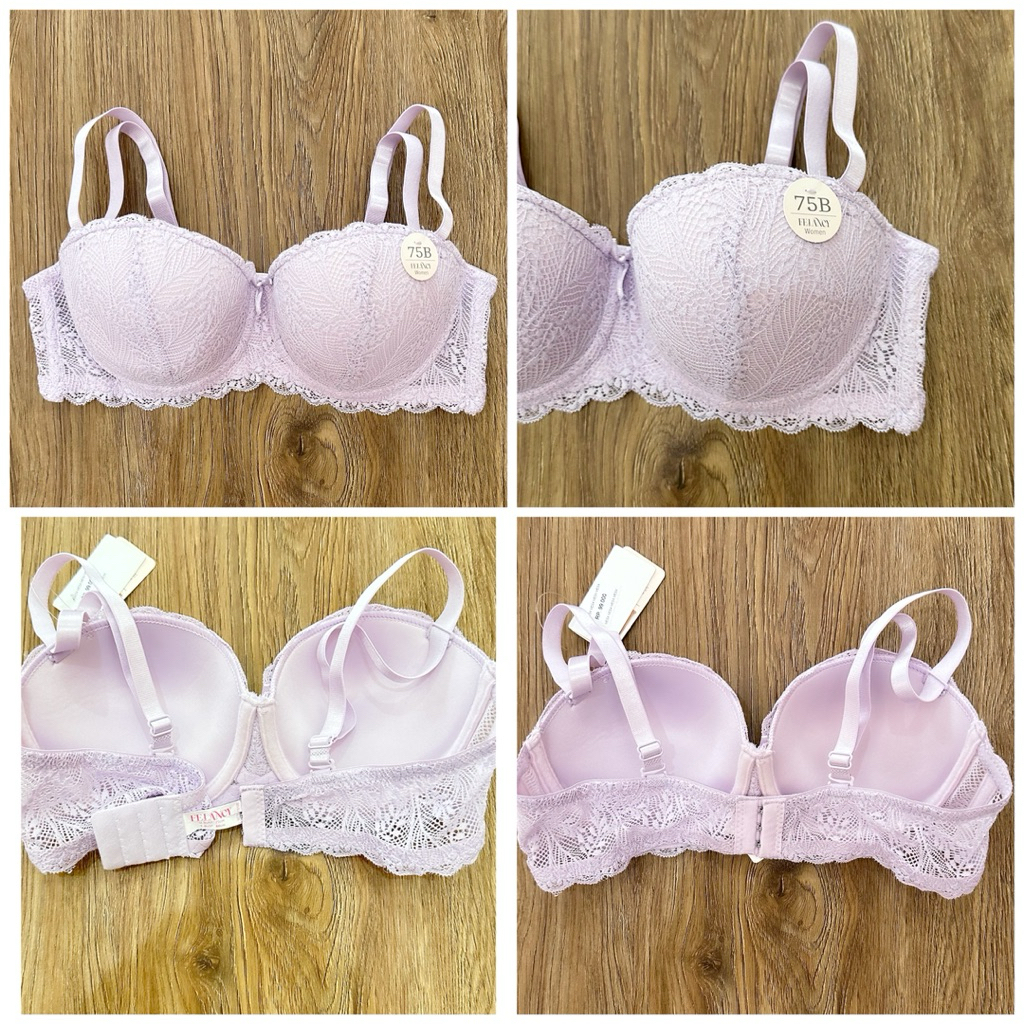 Felancy bra berkawat half cup 73-01310B push up branded