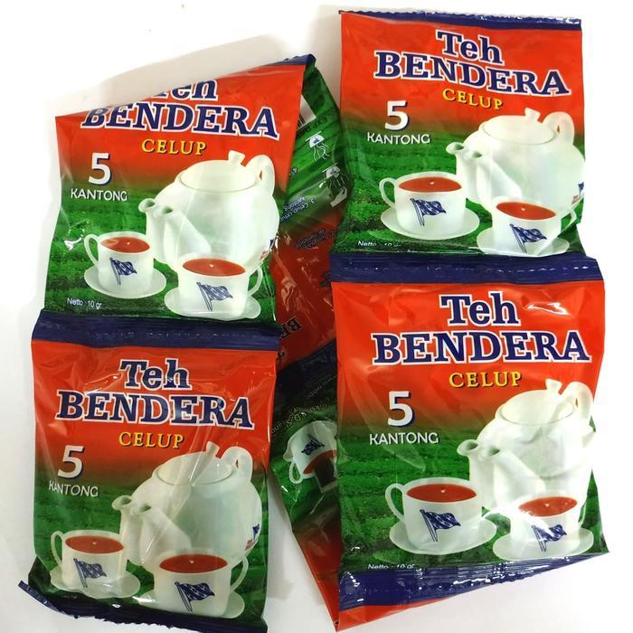 

TEH CELUP BENDERA RENCENG 10GR ( 6 SACHET )