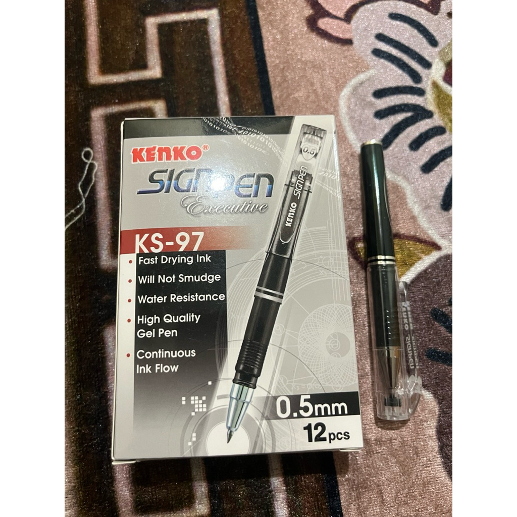 

pen / bulpoint / pulpen / pena gel Kenko KS-97 / ks97 0,5mm ( 1pcs )