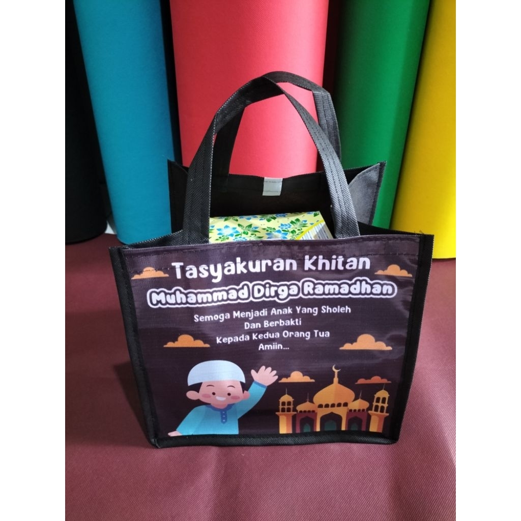 Tas Khitan / Tas Sunat / Goodie Bag Pesta Ultah Anak / Souvenir Khitan