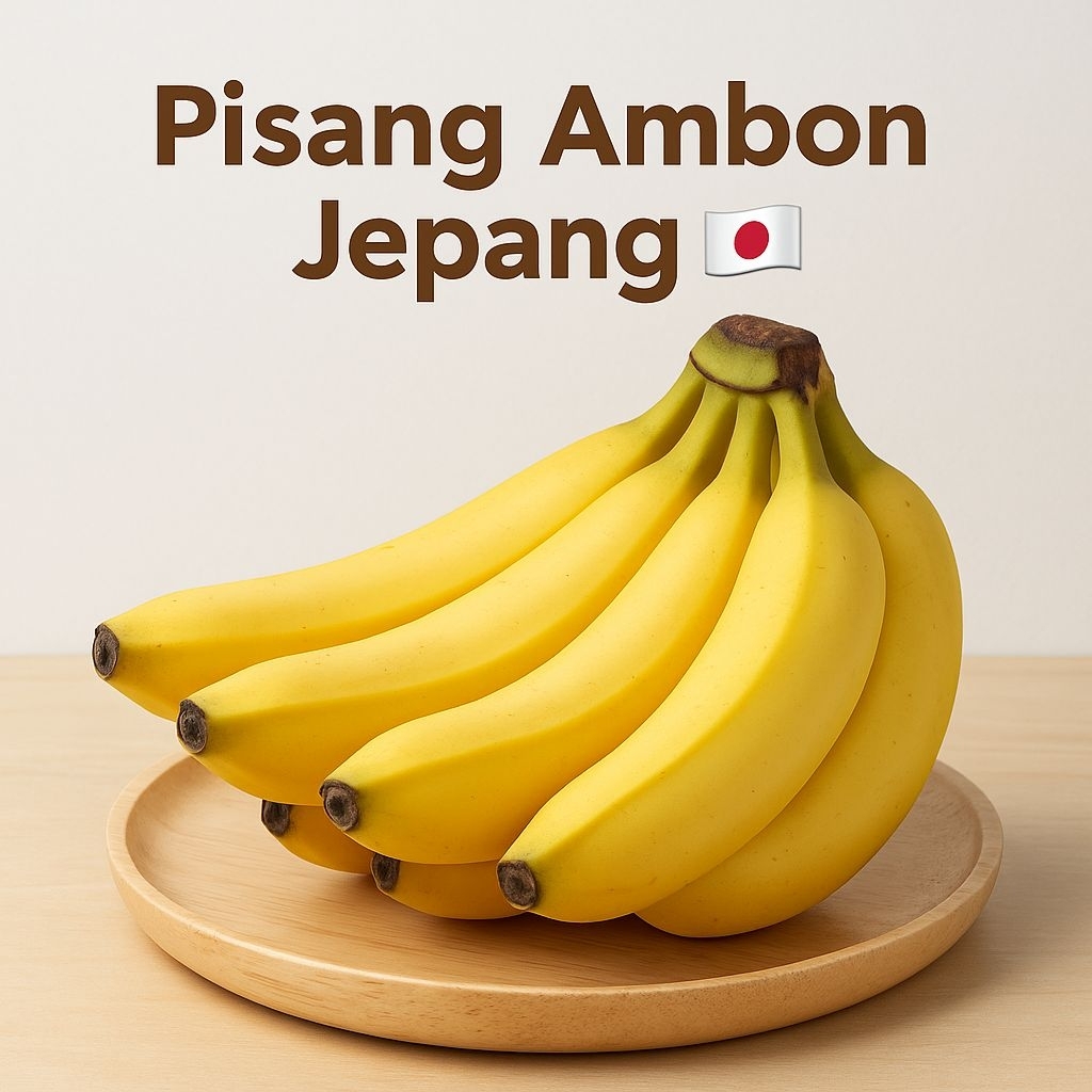 

1 Kg Buah Pisang Ambon Jepang mentah