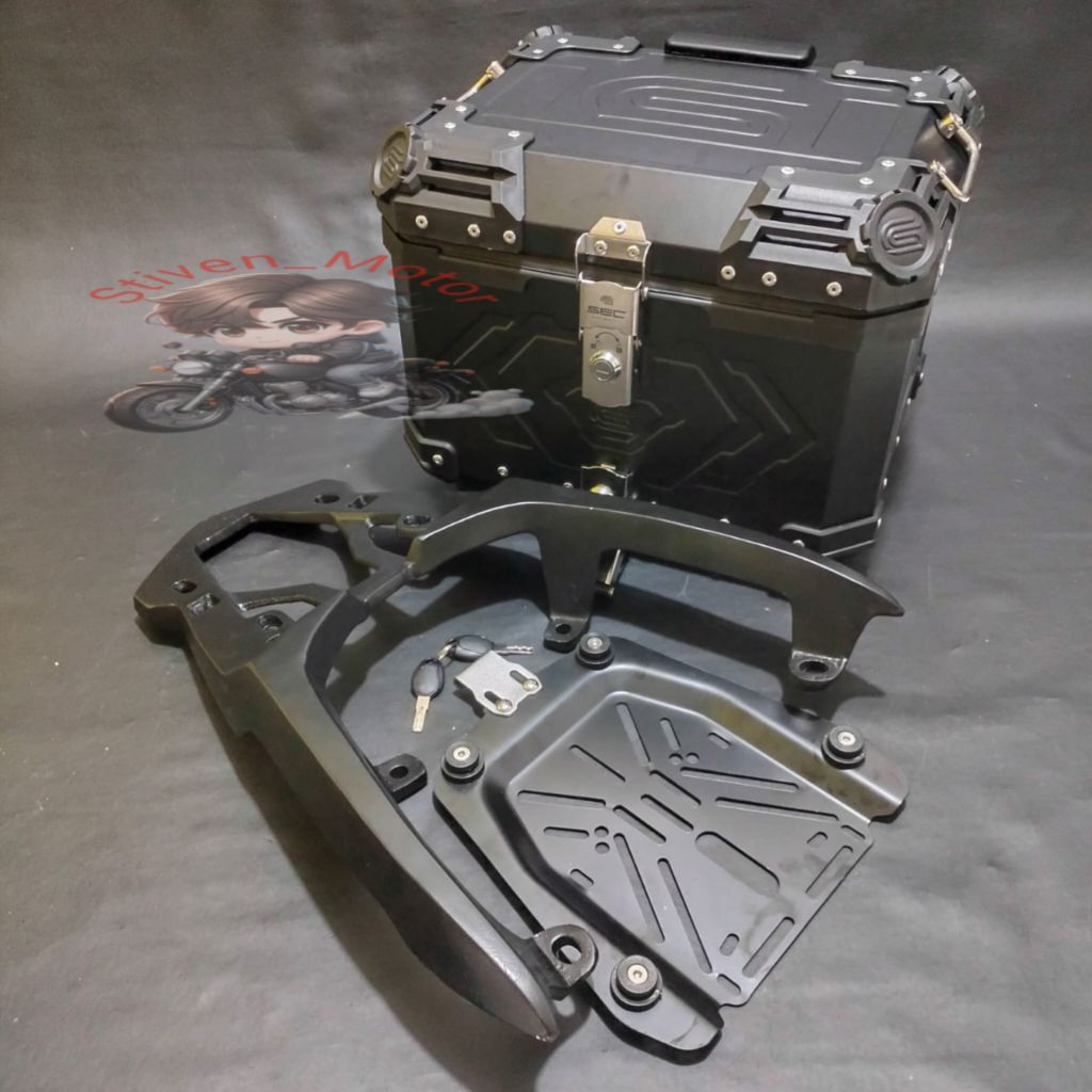 Paketan Box Pannier 45L +Breket Adv 150 Adv 160