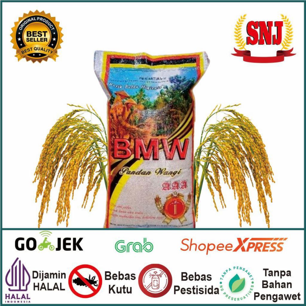 

beras bmw aaa pandan wangi