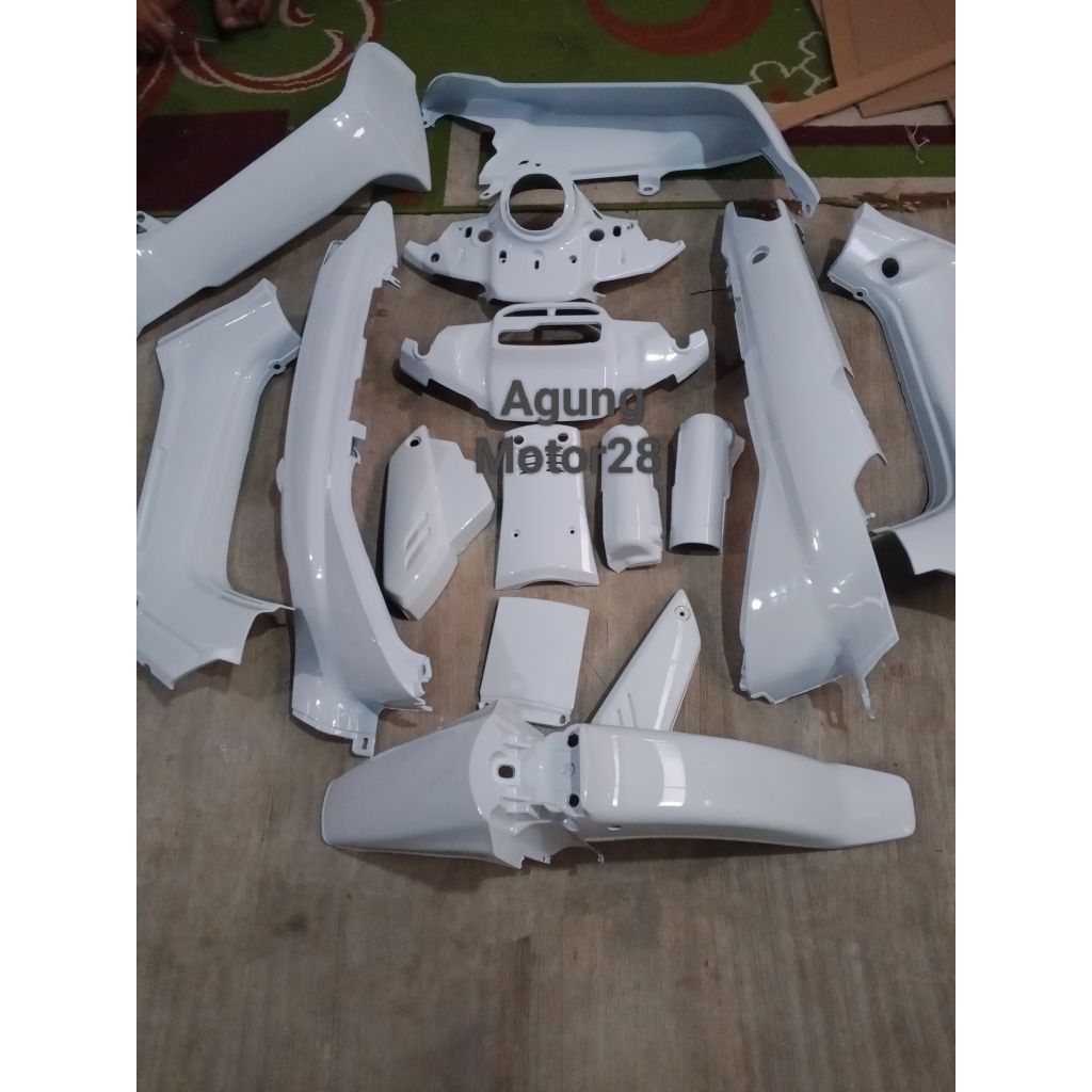 Bodi Fullset Body Halus Yamaha Force 1 f1 fiz Force one Warna putih polos