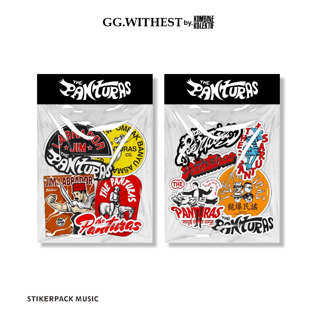 

Stikerpack Music The Panturas