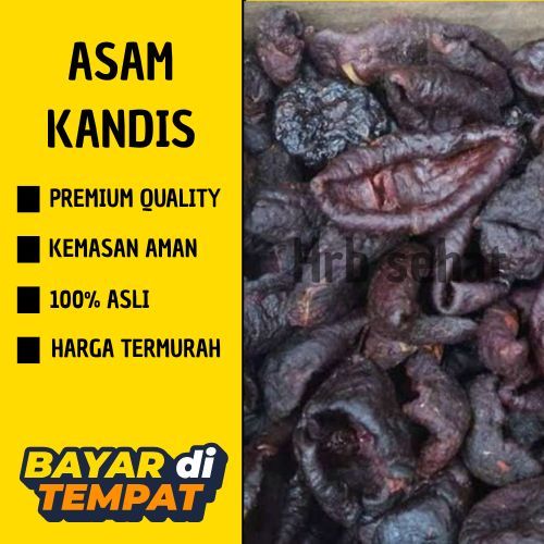 

50 & 100 gram asam kandis meningkatkan pencernaan, menurunkan berat badan, hingga menjaga kesehatan jantung dan kulit