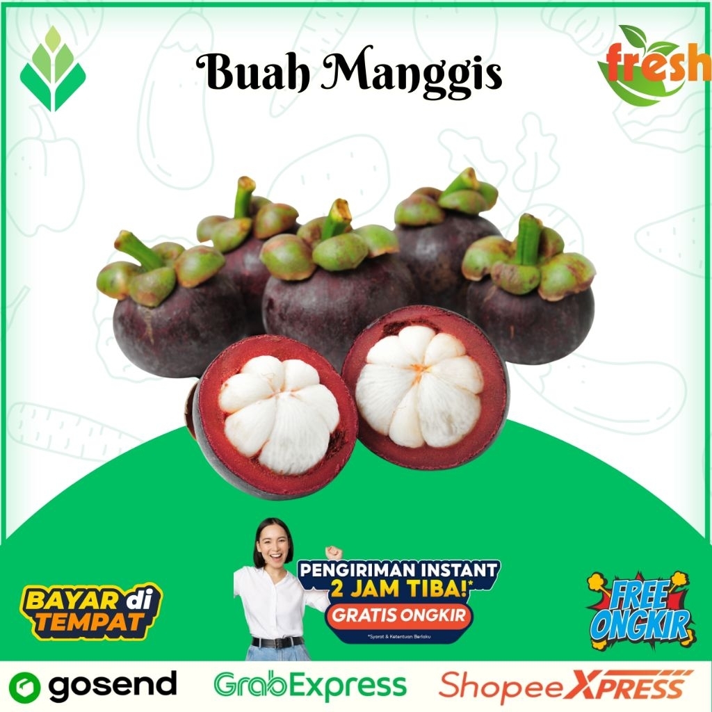 

Buah Manggis/manggis segar manis garansi jika tidak manis uang kembali jual ecer Grosiran