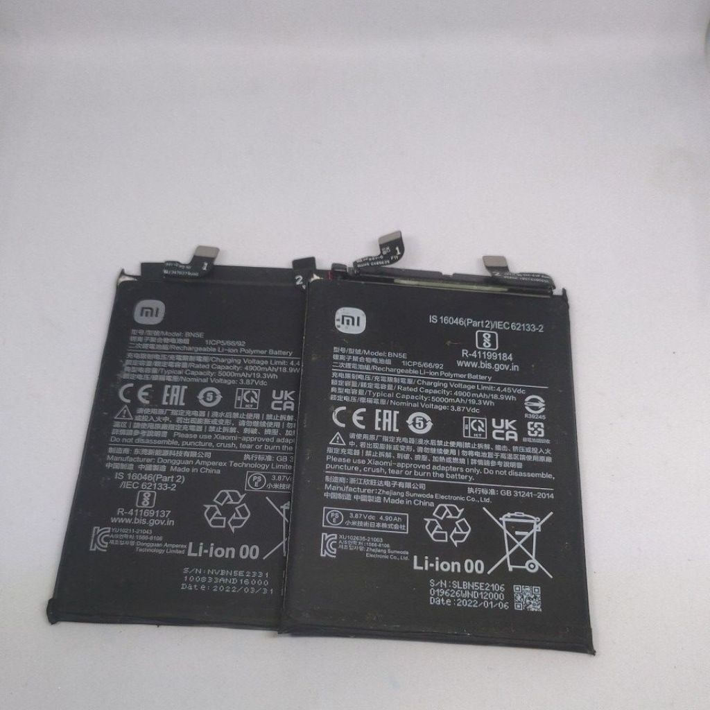 Batrai Batre XM Redmi Note 11 Pro 5G / Note 12 Pro 4G BN5E ORI COPOTAN