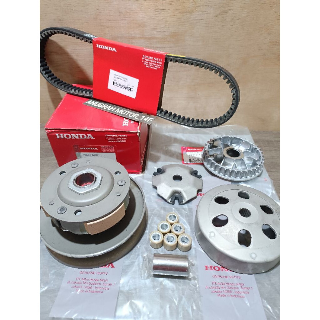 Paket Komplit CVT Beat Street Beat Pop Esp Scoopy Esp Vario 110 Esp (CVT K44 STATER HALUS)