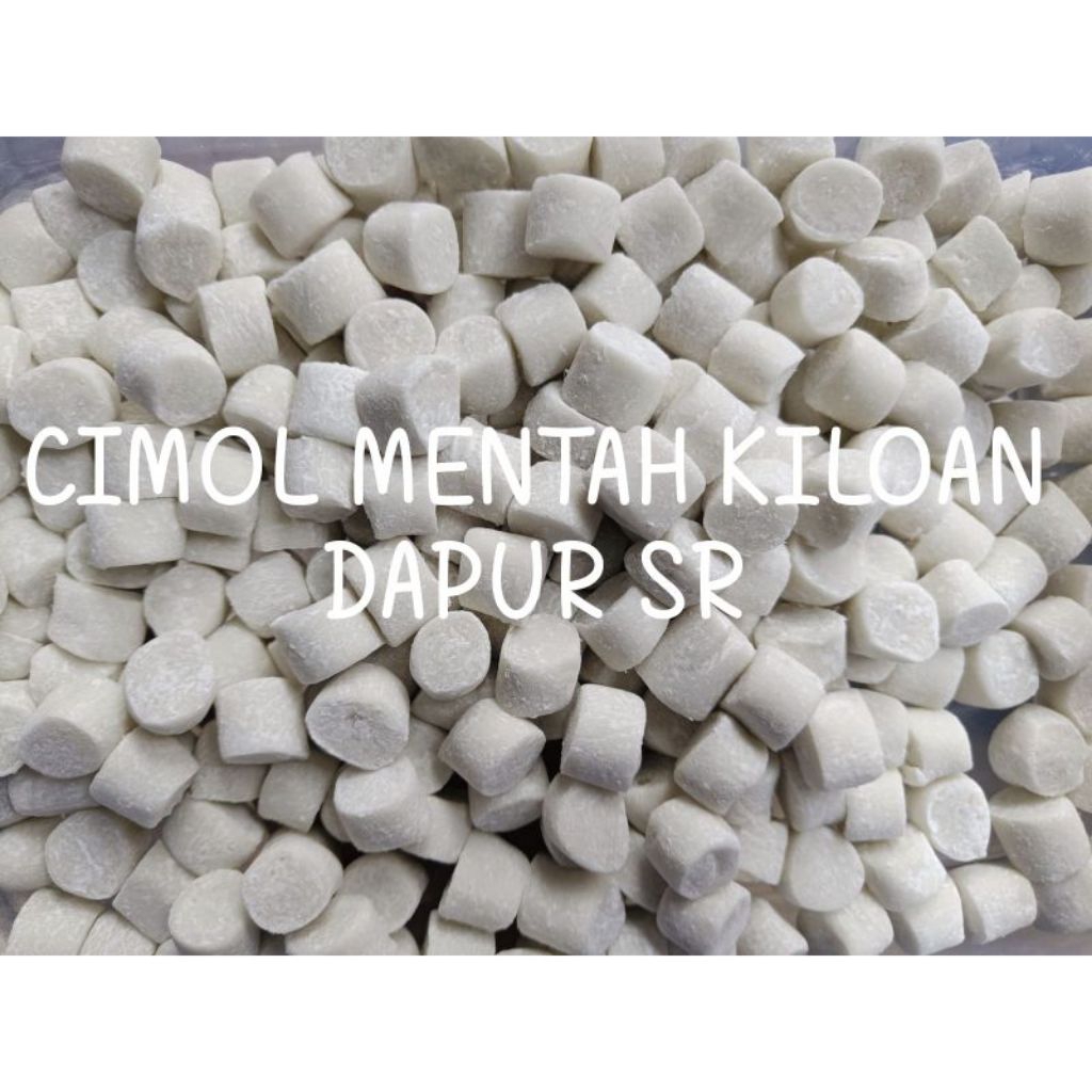 

Cimol mentah isi kemasan 1 kg gurih dan nikmat