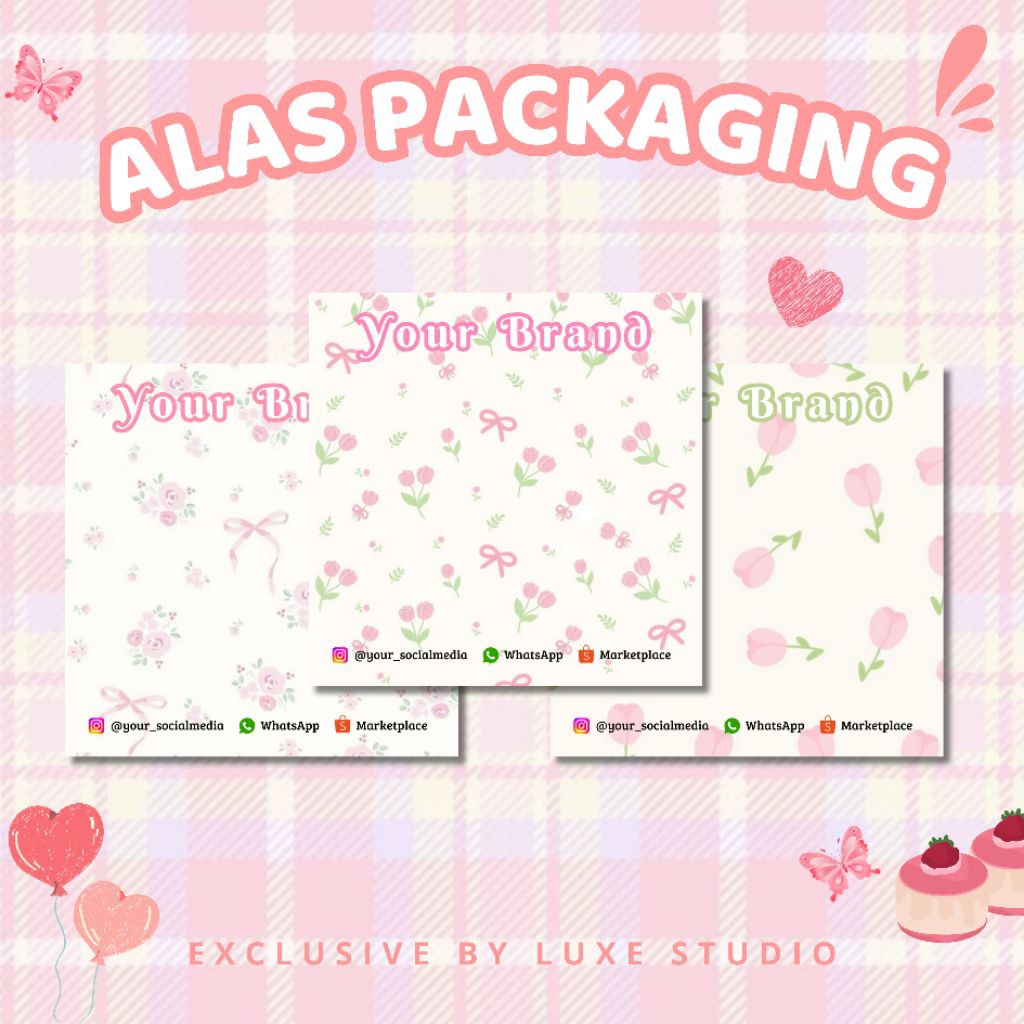 

COQUETTE PART 1 | ALAS PACKAGING MIN.PEMBELIAN 15PCS | FREE PLASTIK OPP