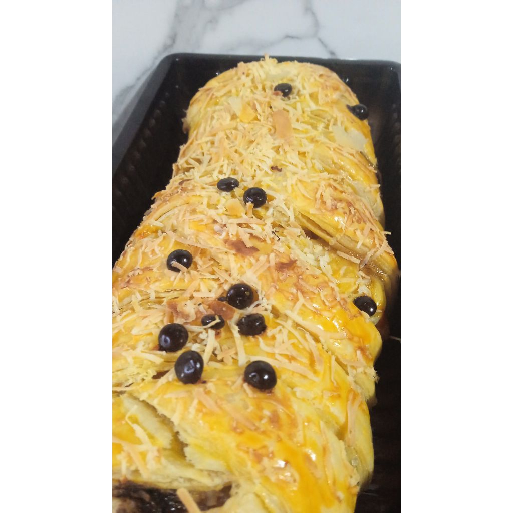 

Strudel pisang coklat