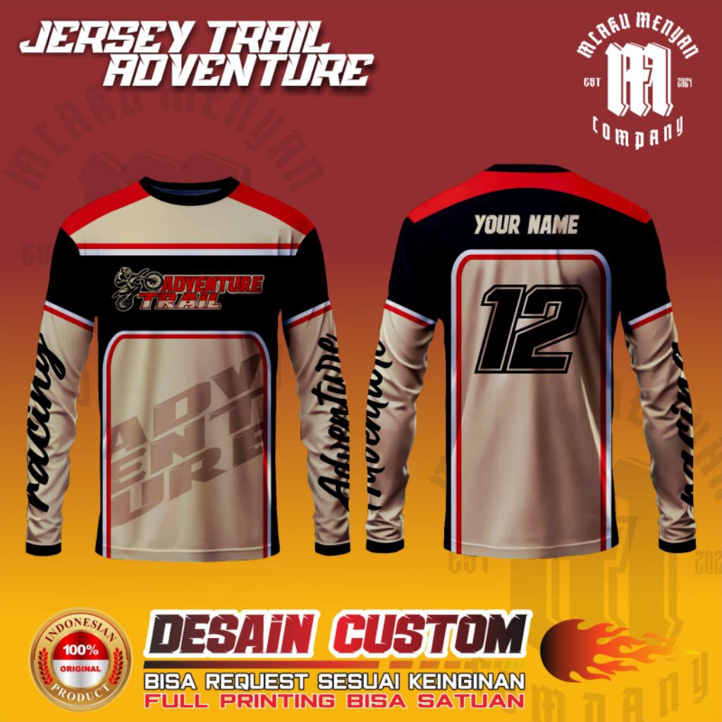 jersey motocross // jersey custom trail
