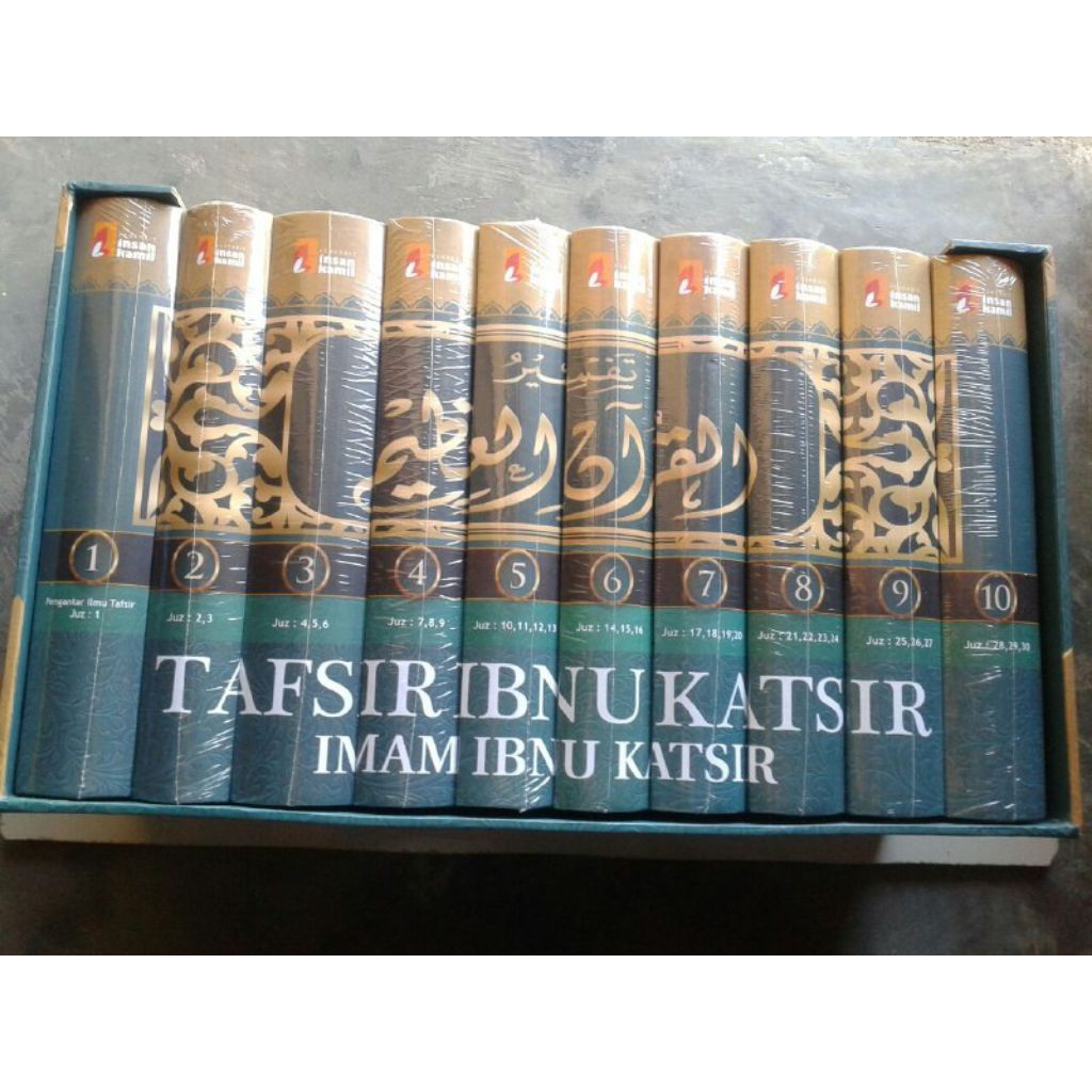 Buku Tafsir Ibnu Katsir 10 Jilid