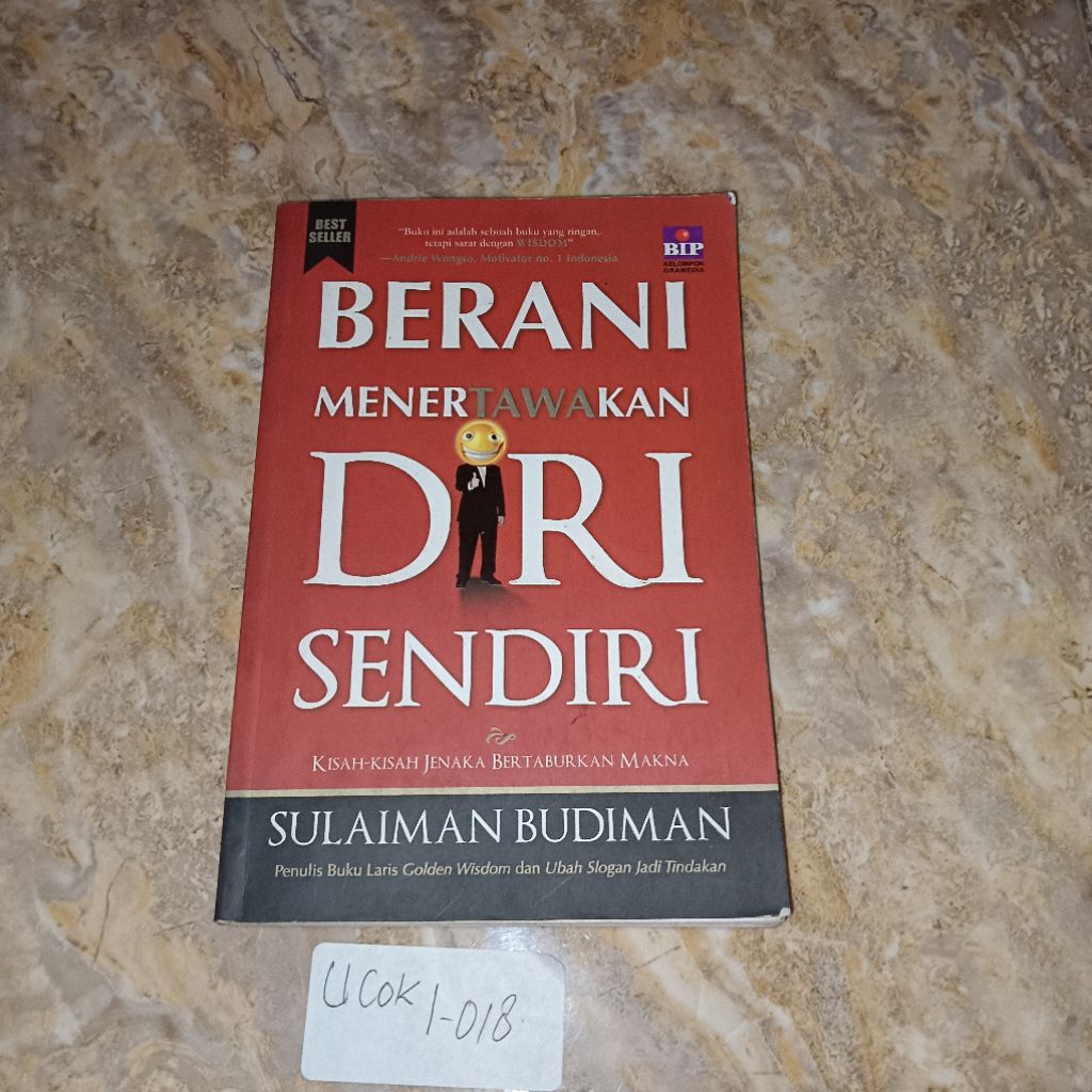 Buku berani menertawakan diri sendiri - Sulaiman Budiman