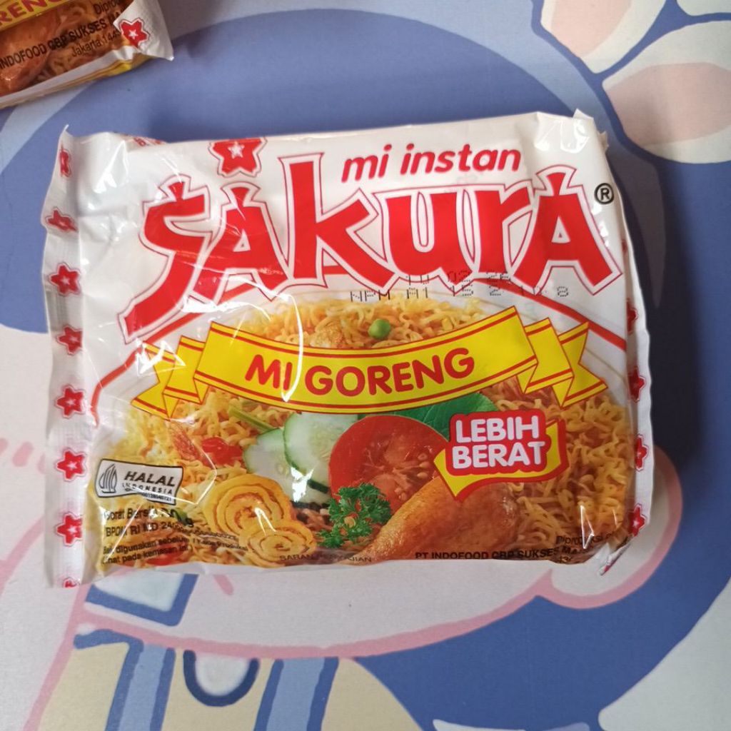 

MIE SAKURA 1 PCS MIE SAKURA GORENG 6G