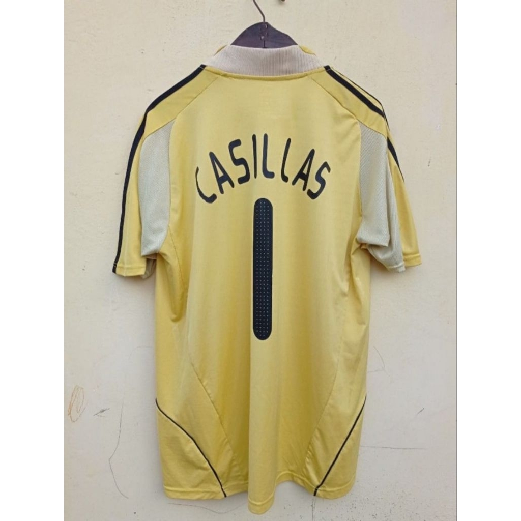 Jersey spanyol kiper iker casillas, KW Luar, size XL