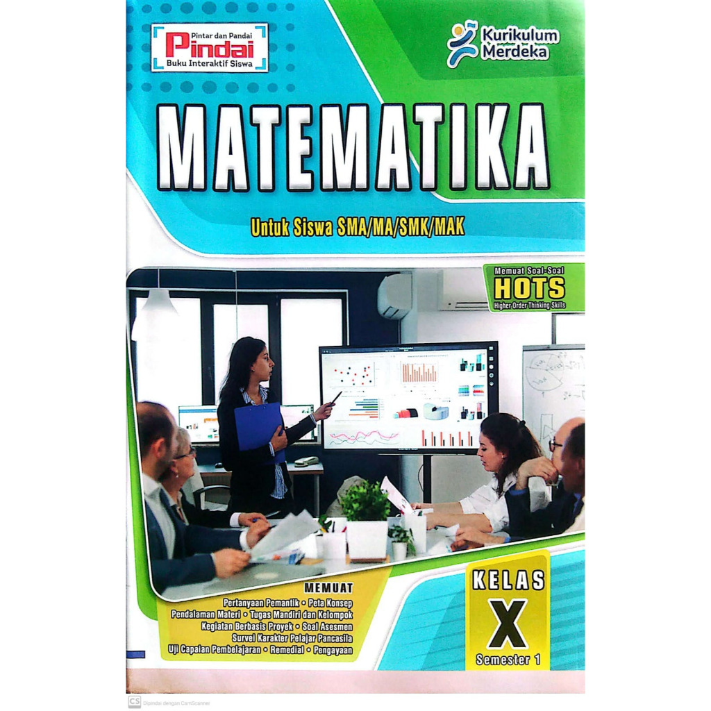 Buku LKS Matematika kurikulum Merdeka Kelas 10 SMA/MA/SMK/MAK Semester 1