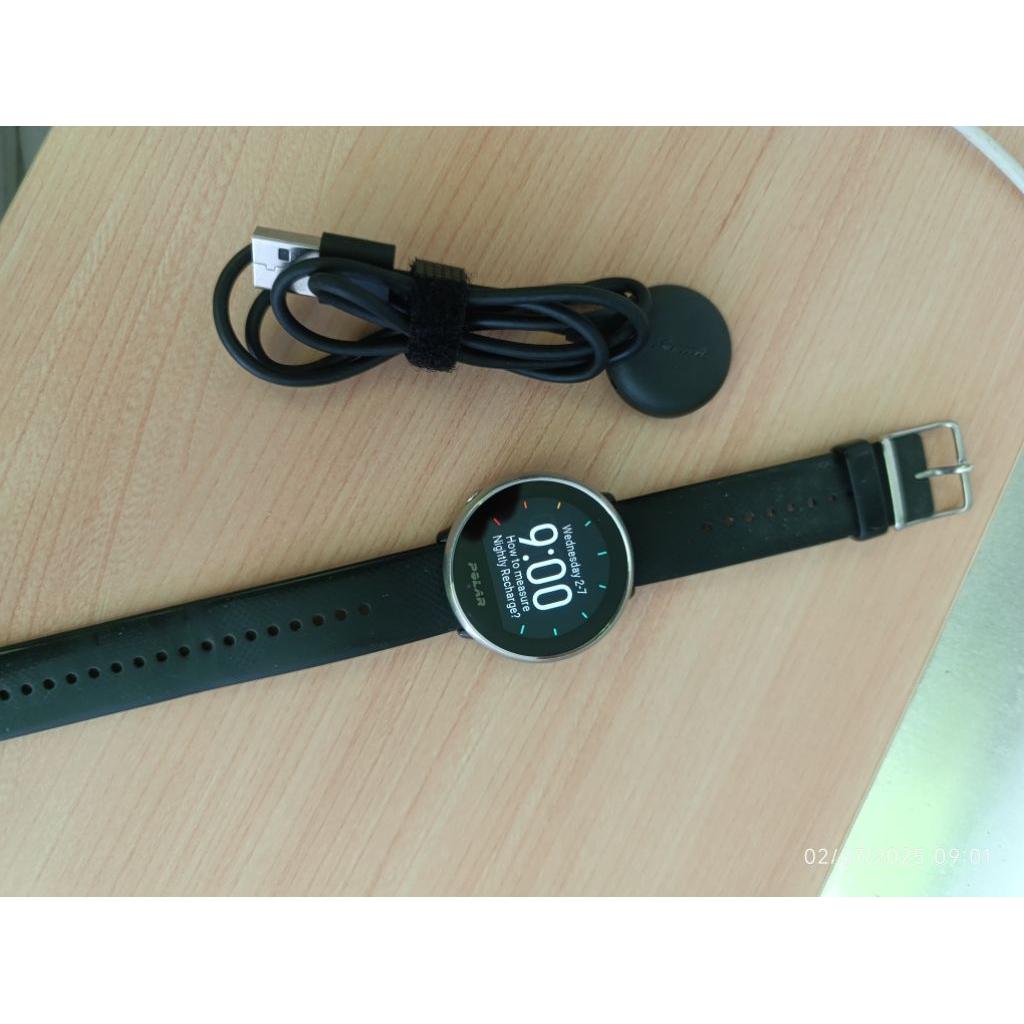 Jam Tangan Sport GPS Heartrate POLAR IGNITE Layar Sentuh Second Normal