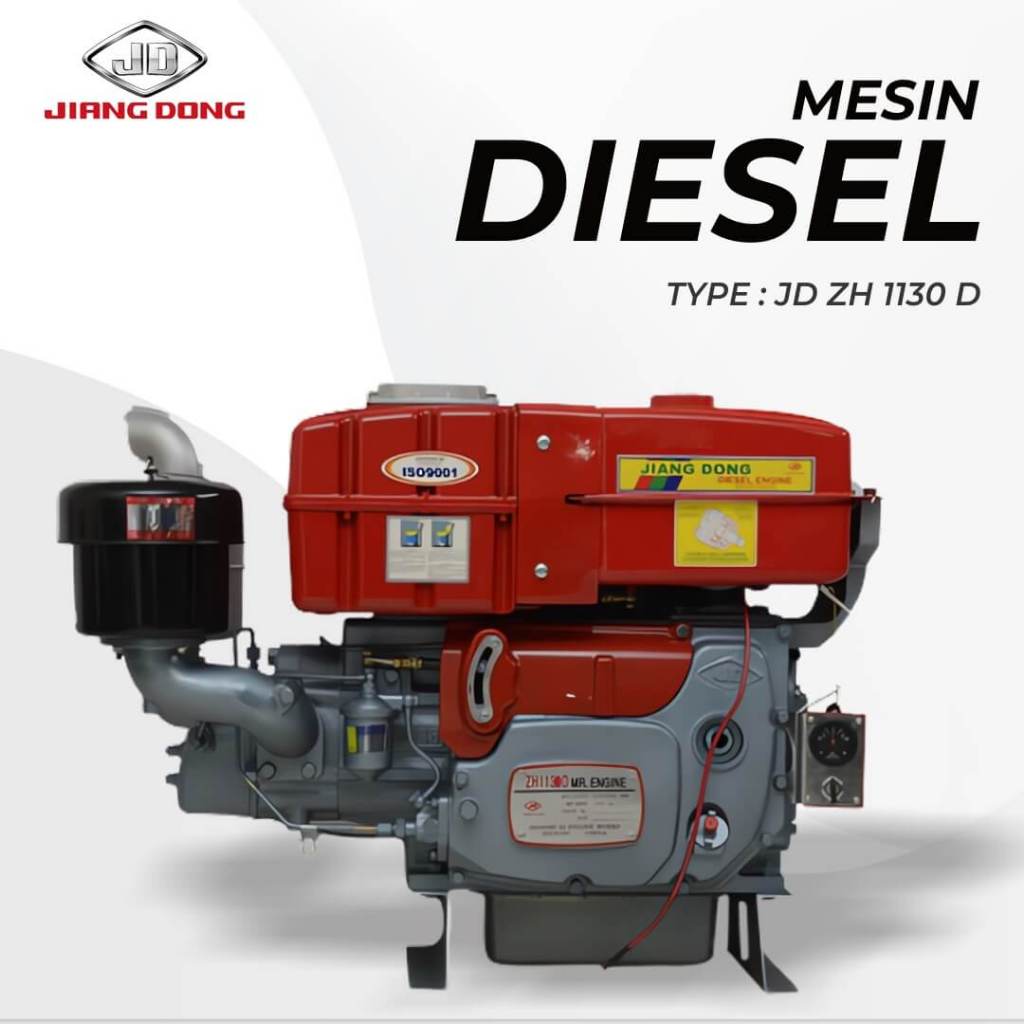 MESIN DIESEL PENGGERAK SERBAGUNA 33PK STARTER JIANGDONG ZH 1130 D