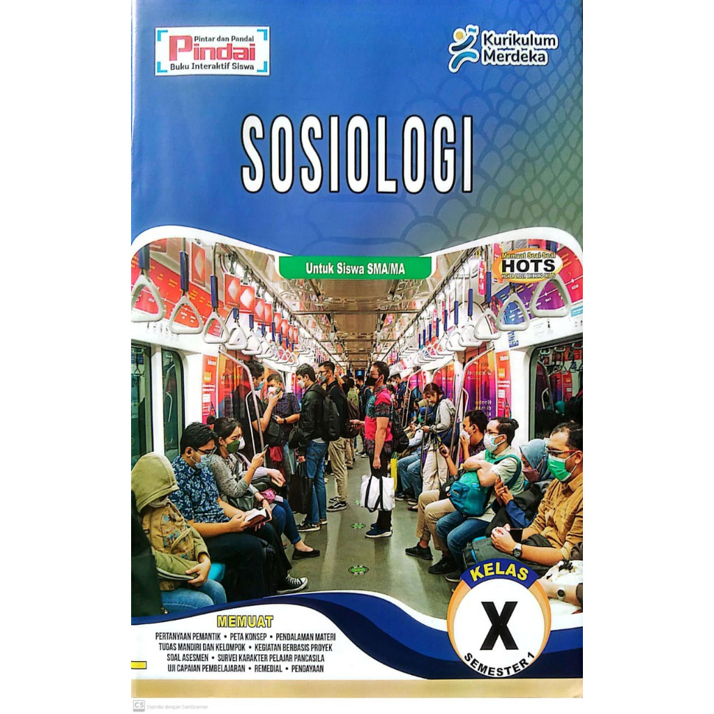 Buku LKS Sosiologi kurikulum Merdeka Kelas 10 SMA/MA Semester 1