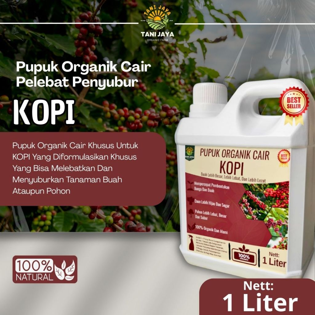 Pupuk Kopi Pelebat Penyubur Buah Booster Kopi Cepat Berbuah Lebat Dan Besar Pupuk Kopi Pelebat Buah