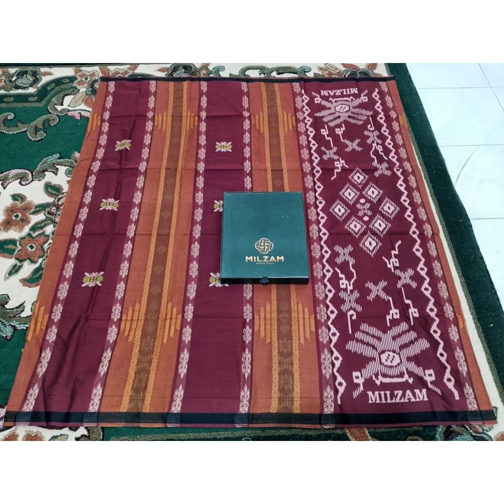 sarung tenun milzam jaguard songket new