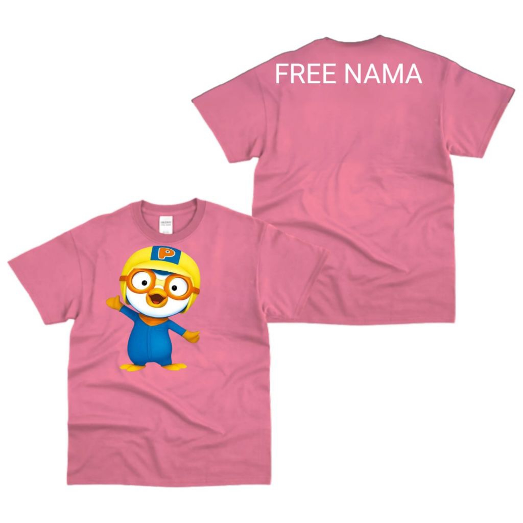 FREE NAME KAOS ANAK KARAKTER PORORO