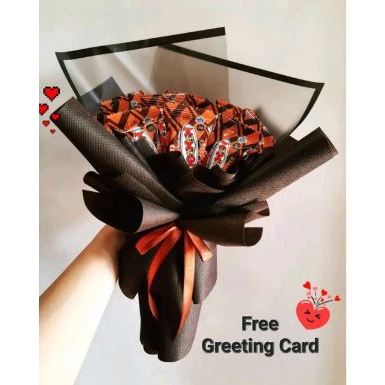 

Buket Snack Momogi Cokelat 10 Pcs + Kartu ucapan
