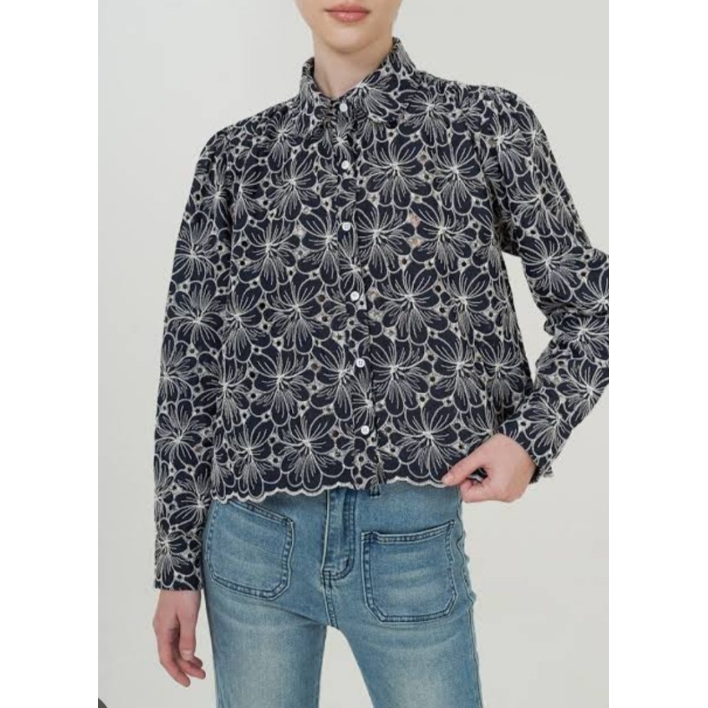 Duma khaye shirt navy like new