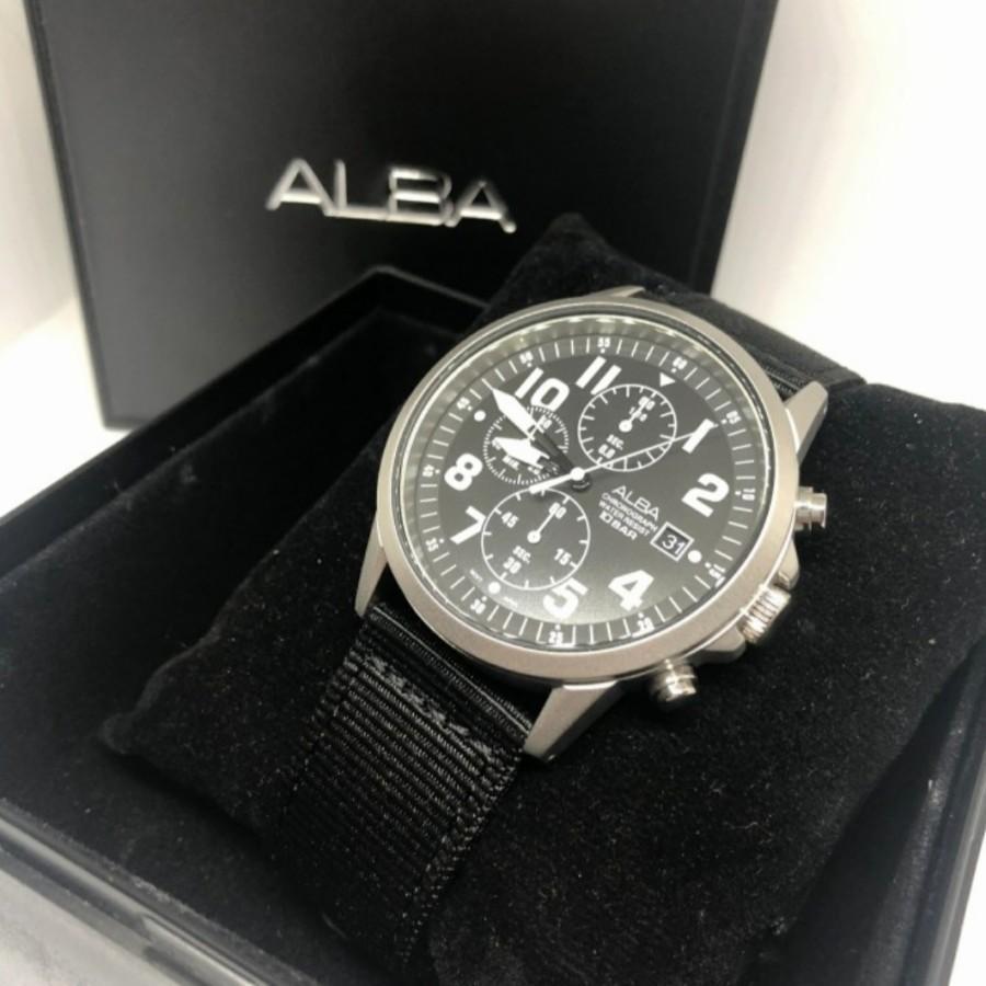 Alba Men Chronograph AM3853 AM3853X1 Jam Tangan Original Garansi Resmi