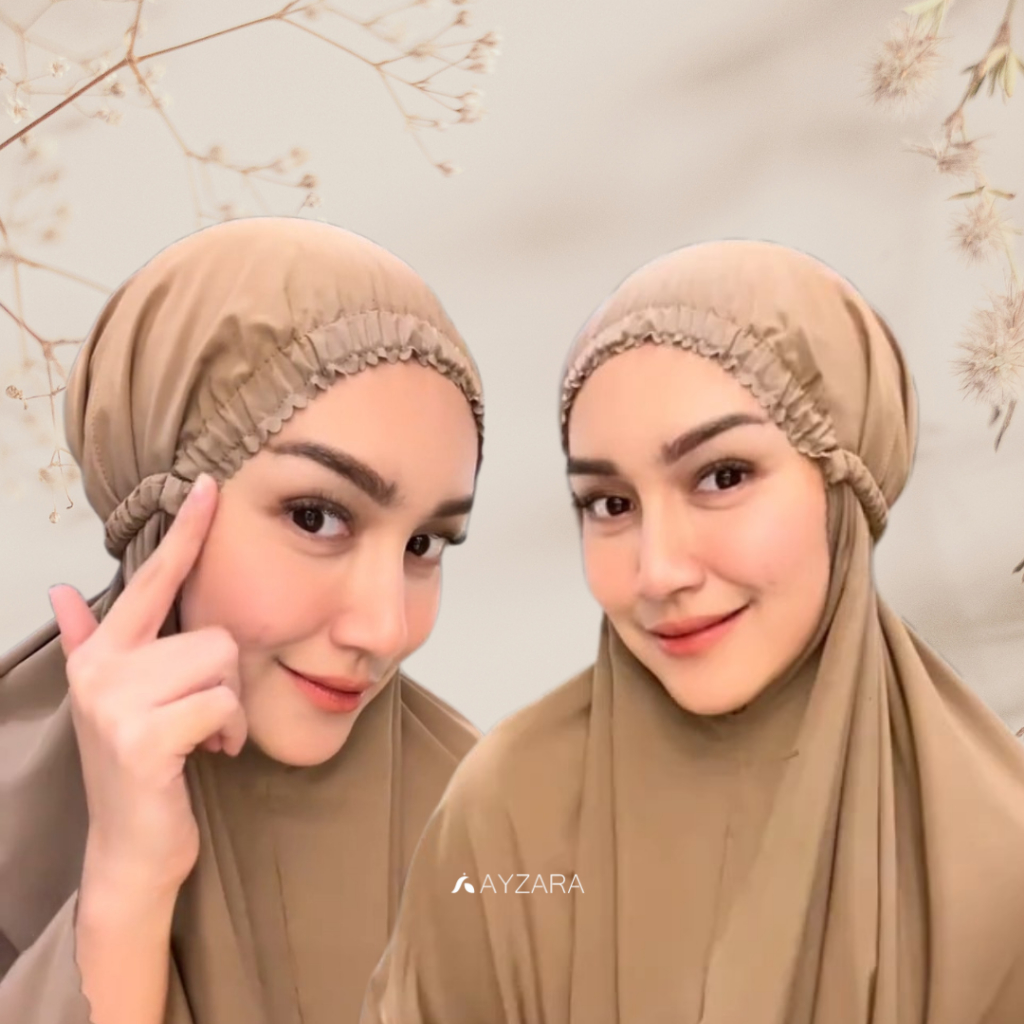 NEW AYZARA - Mukena Dewasa Lite Polos Ataya Series