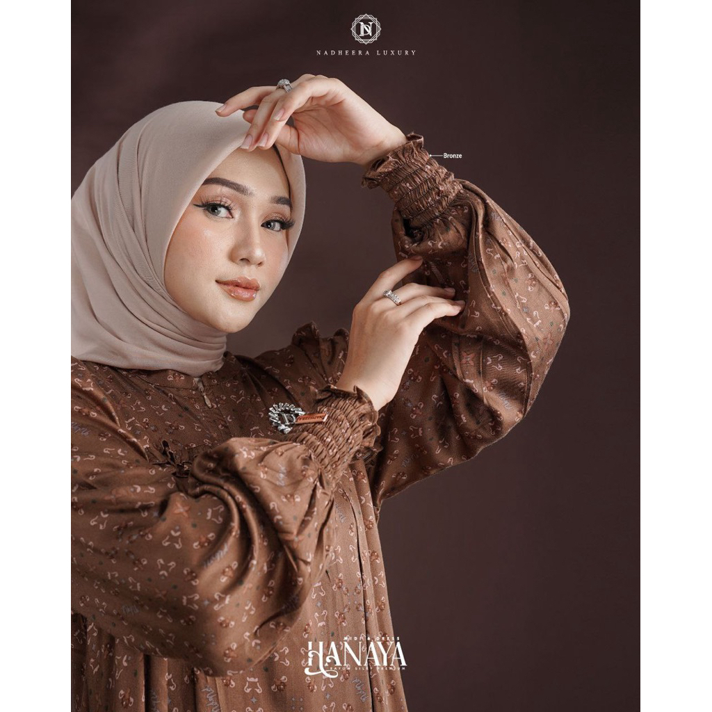 Hanaya DRESS Hanaya MIDI DRESS BLOUSE By Nadheera Luxury