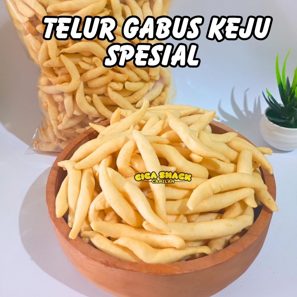 

Telur Gabus Keju Spesial 250gram / Telur Gabus Keju Renyah