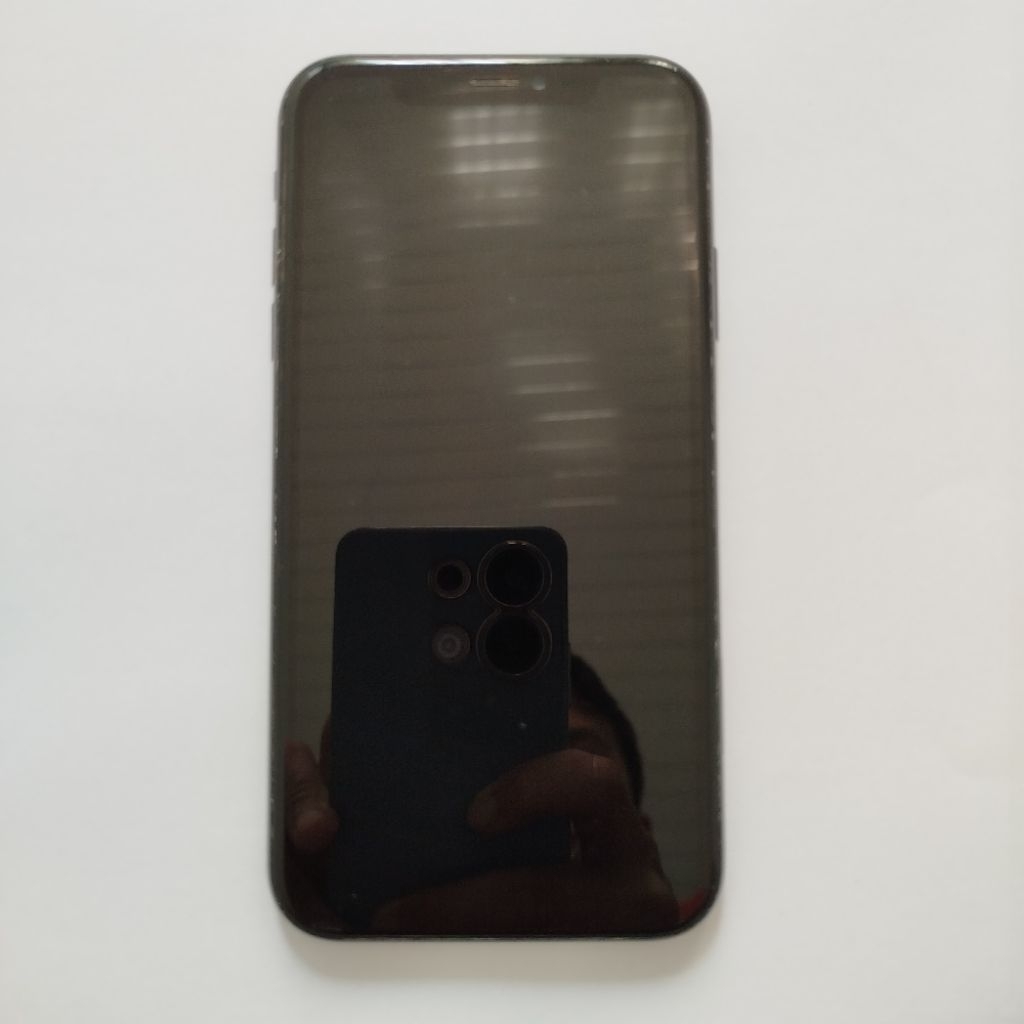 iPhone XR Black mati total matot