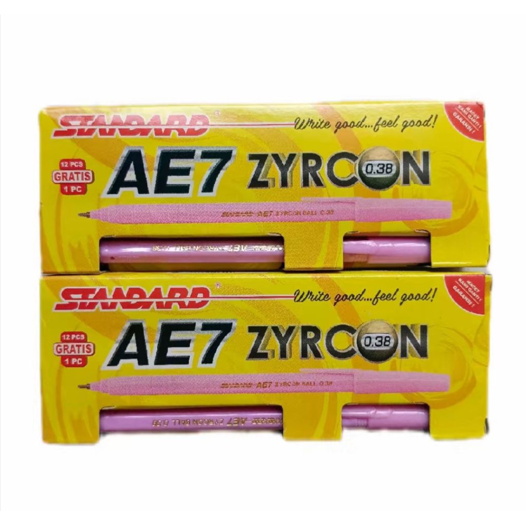 

Pulpen Pen Standard Zyrcon 0,38mm Ecer / Satuan