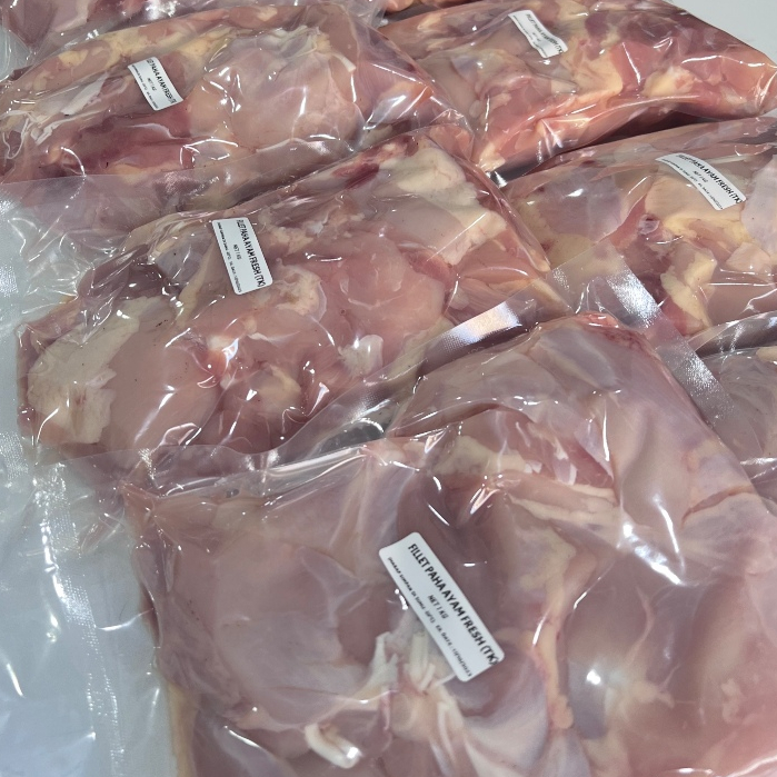 

Fillet Paha ayam segar tanpa kulit tulang rangu fresh 1kg