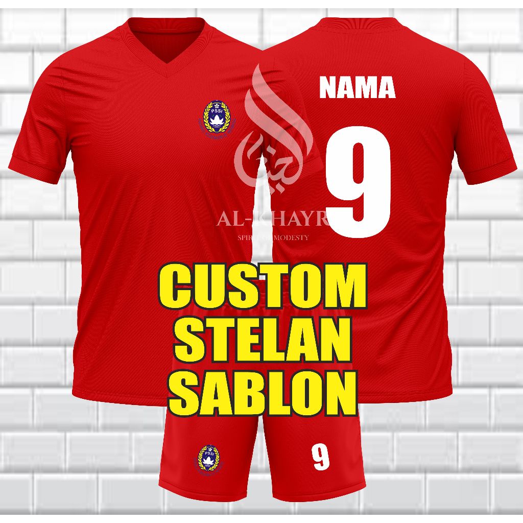 Sablon Satuan /Jersey Futsal/Jersey Bola/Jersey Lari / Jersey Mancing / Jersey Voly / Jersey Running