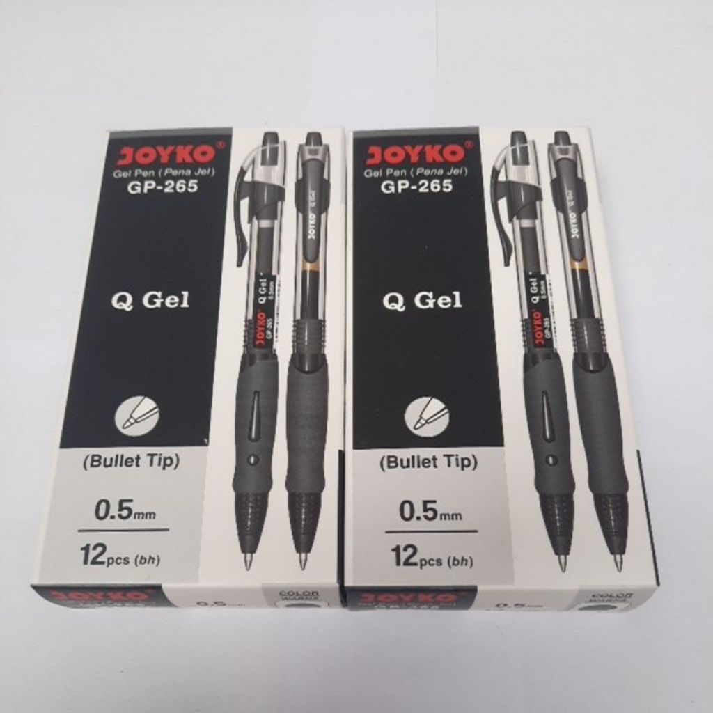 

Pena pulpen gel pen JOYKO GP-265 warna hitam 0.5mm