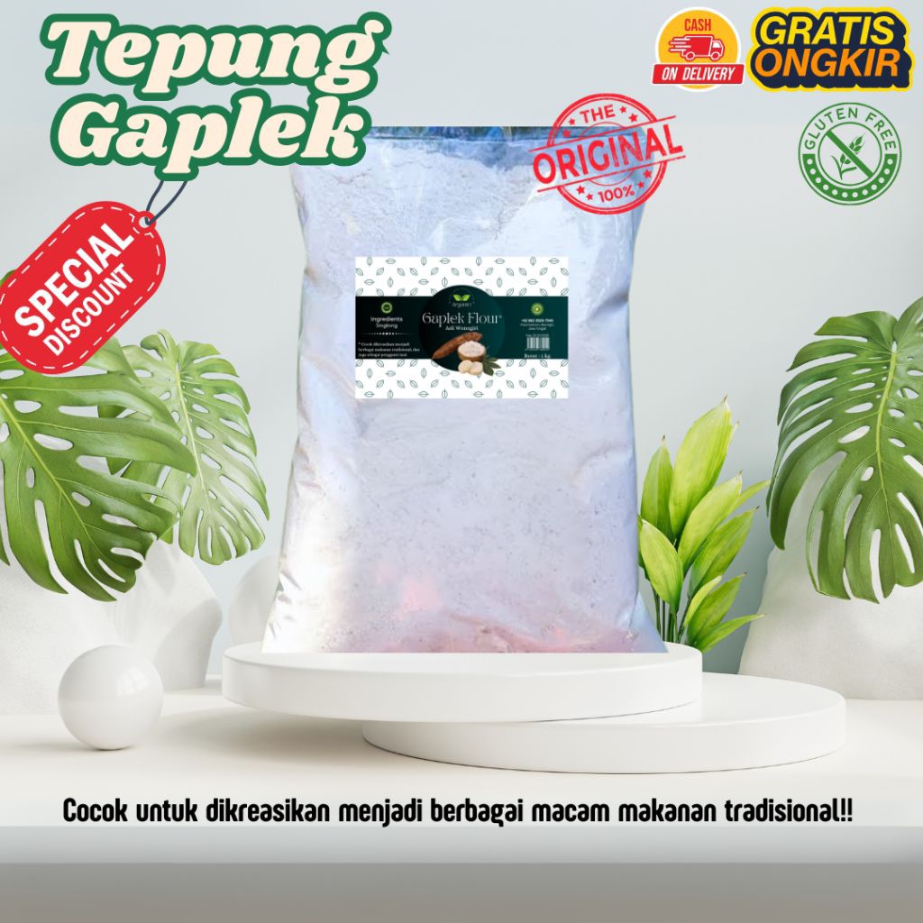 

Tepung Gaplek/Tepung Singkong/Cassava Flour