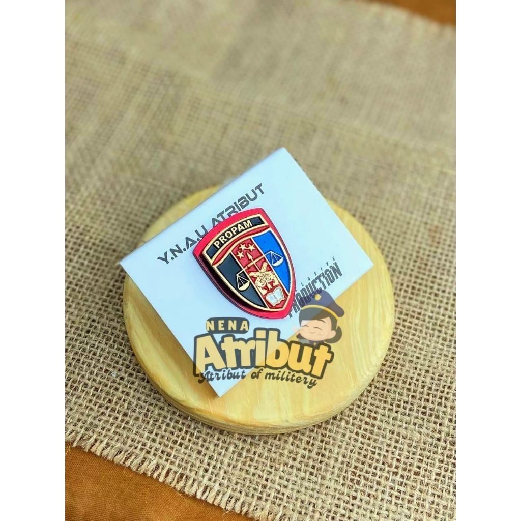 ATRIBUT POLRI PIN BRIVET PROPAM EXCLUSIVE